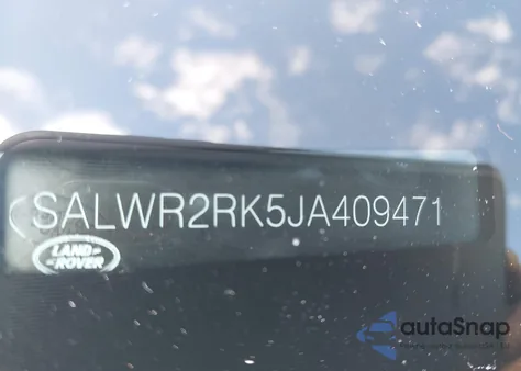 2018 Land Rover Range Rover Sport Hse Td6 из США, поврежденный, VIN SALWR2RK5JA409471